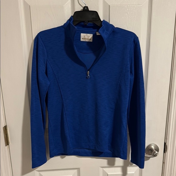 EP Pro Sweaters - EP Pro Quarter-Zip Blue Small